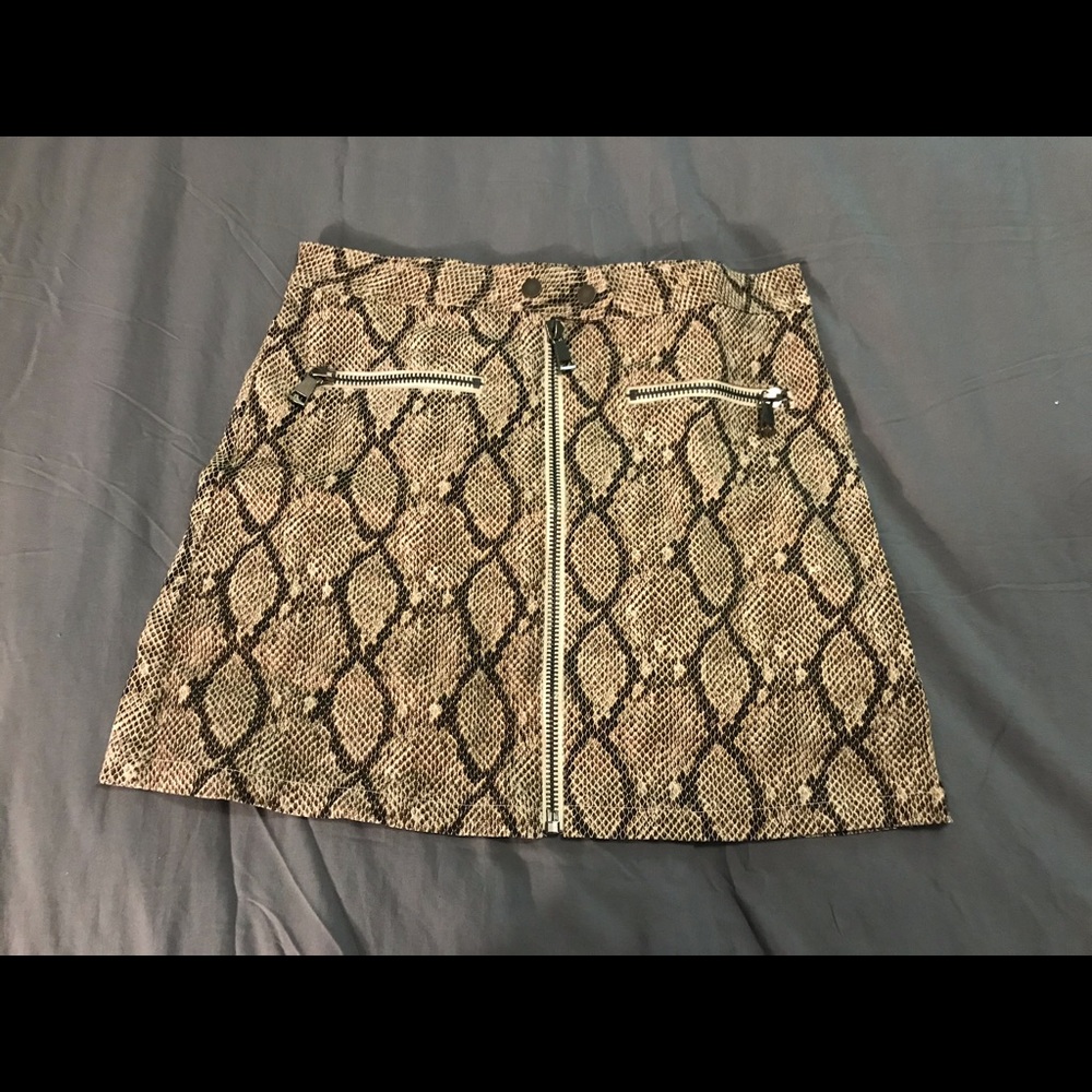 Snake Skin Skirt